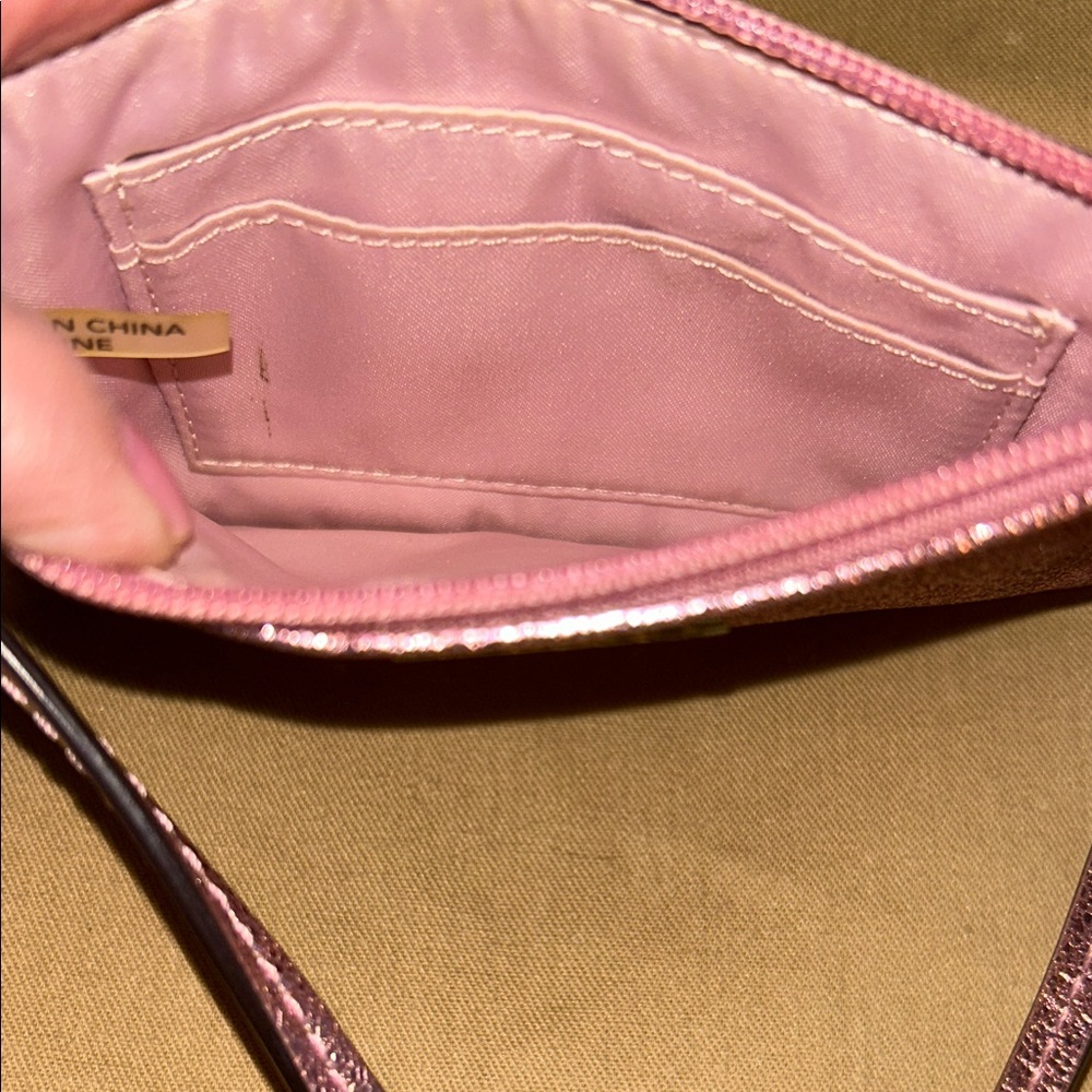 Coach Glittery Pink Wristlet - Picture 9 of 11